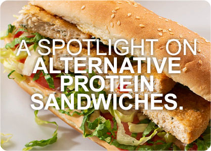 A Spotlight on Alternative Protein Sandwiches.