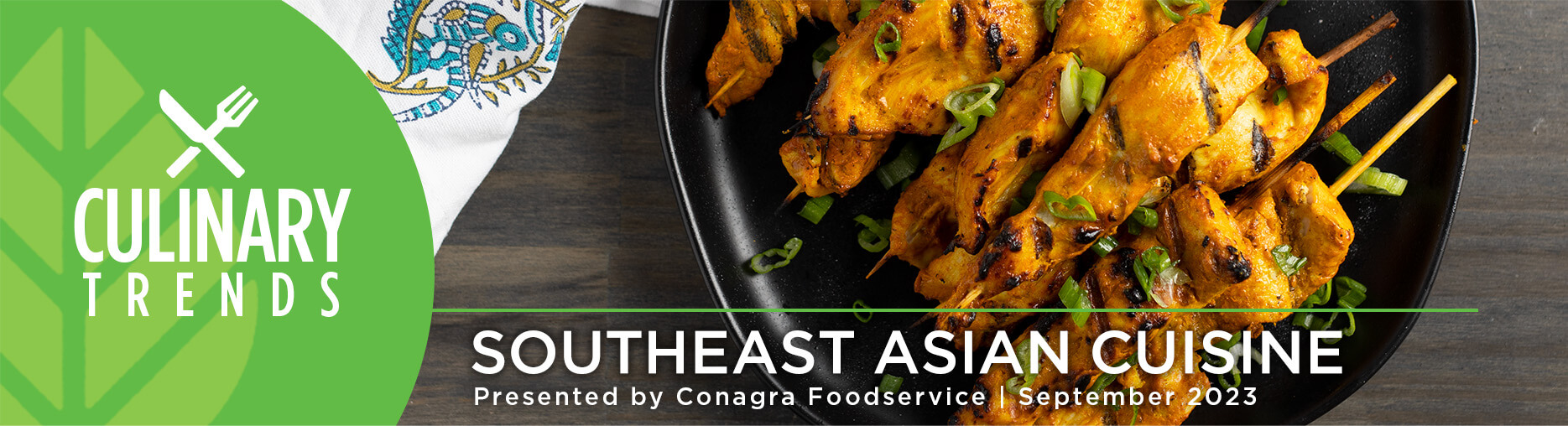 Culinary Trends September 2023, presented by Conagra Foodservice: Southeast Asian Cuisine
